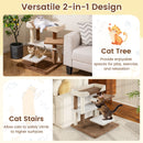 72 cm Cat Steps with Four Platforms and Padded Perch – view 8