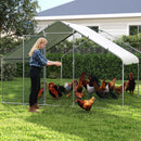 Walk-In Chicken Run with PE Canopy – Three Sizes – view 2