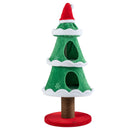 130 cm Festive Cat Tower with Two Condos – view 4