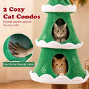 130 cm Festive Cat Tower with Two Condos – view 7
