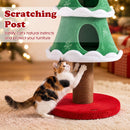 130 cm Festive Cat Tower with Two Condos – view 8