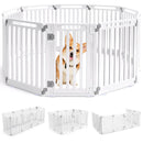 81 cm High Modular Dog Playpen – 8, 10 or 12 Panels – White / 10-Panel – view 3