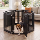 81 cm High Modular Dog Playpen – 8, 10 or 12 Panels – Black / 8-Panel – view 2