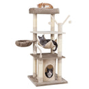 127 cm Cat Tower with Condo, Hammock and Hanging Basket – view 3