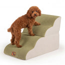 Modular Four- or Five-Tier Foam Pet Steps – Green / 4 Tiers view 4