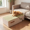 Modular Four- or Five-Tier Foam Pet Steps – Green / 4 Tiers view 6