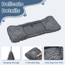 Three-Piece Microfibre Dog Drying Towel Set with Hand Pockets – Grey – view 8