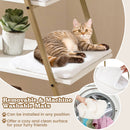 Cozy removable mat for the Large Cat Litter Box Enclosure, providing a clean resting surface for your furry friends.