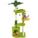 122 cm Palm Cat Tree with Condo and Raised Perch – view 2