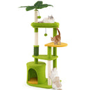 122 cm Palm Cat Tree with Condo and Raised Perch – view 3