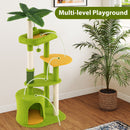 122 cm Palm Cat Tree with Condo and Raised Perch – view 5