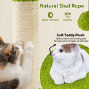 122 cm Palm Cat Tree with Condo and Raised Perch – view 8