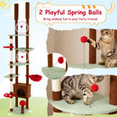 Adjustable Floor-to-Ceiling Mushroom Cat Tower – view 9