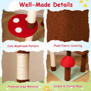 Adjustable Floor-to-Ceiling Mushroom Cat Tower – view 11