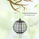 Metal Hanging Bird Feeder with Protective Cage – 3 kg – image 5