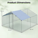 310 × 337 cm Walk-In Chicken Run with Oxford Canopy – view 5