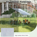 310 × 337 cm Walk-In Chicken Run with Oxford Canopy – view 6