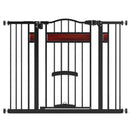 Adjustable Pet Gate with Small Door and Two Extensions – view 3