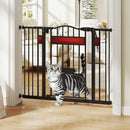 Adjustable Pet Gate with Small Door and Two Extensions – view 5