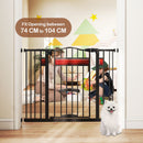 Adjustable Pet Gate with Small Door and Two Extensions – view 6