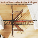 Adjustable Pet Gate with Small Door and Two Extensions – view 10