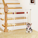 Adjustable Pet Gate with Small Door and Two Extensions – view 2