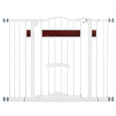 Adjustable Pet Gate with Small Door and Two Extensions – view 3
