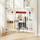 Adjustable Pet Gate with Small Door and Two Extensions – view 5