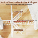 Adjustable Pet Gate with Small Door and Two Extensions – view 10