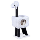 110 cm Lamb-Shaped Cat Tower with Woven Condo – view 2