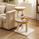 75.5 cm Cat Tower with Two Woven Baskets – view 2