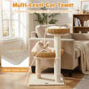 75.5 cm Cat Tower with Two Woven Baskets – view 6