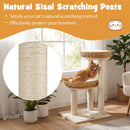 75.5 cm Cat Tower with Two Woven Baskets – view 9