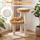 75.5 cm Cat Tower with Two Woven Baskets – view 10