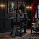 127 cm Gothic Cat Tower with Castle Condo and Coffin Bed – view 1