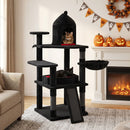 127 cm Gothic Cat Tower with Castle Condo and Coffin Bed – view 2