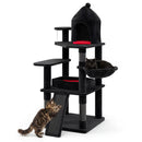 127 cm Gothic Cat Tower with Castle Condo and Coffin Bed – view 4