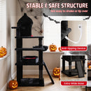 127 cm Gothic Cat Tower with Castle Condo and Coffin Bed – view 7
