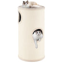 70 cm Barrel Cat Condo with Three Hideaways – view 4