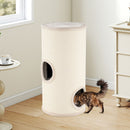 70 cm Barrel Cat Condo with Three Hideaways – view 6
