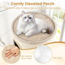 70 cm Barrel Cat Condo with Three Hideaways – view 8