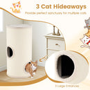 70 cm Barrel Cat Condo with Three Hideaways – view 10