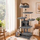 170 cm Cat Tower with Two-Entry Condo and Padded Perch – view 2