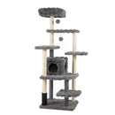 170 cm Cat Tower with Two-Entry Condo and Padded Perch – view 3