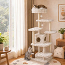 170 cm Cat Tower with Two-Entry Condo and Padded Perch – view 2