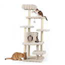 170 cm Cat Tower with Two-Entry Condo and Padded Perch – view 4