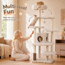 170 cm Cat Tower with Two-Entry Condo and Padded Perch – view 10
