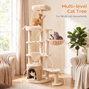 149 cm Cat Tower with Condo and Round Basket – view 6