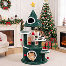 127 cm Star-Topped Cat Tower with Two Condos – view 2