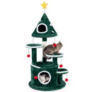 127 cm Star-Topped Cat Tower with Two Condos – view 4